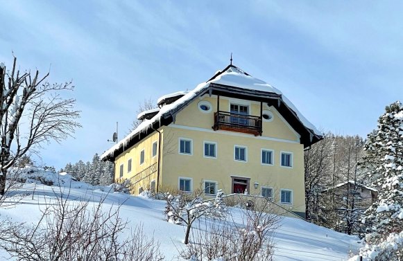 Immobilie in 5422 Salzburg - Bad Dürrnberg: Logenplatz neben Skilift! Repräsentatives Forsthaus in Panoramalage am Dürrnberg