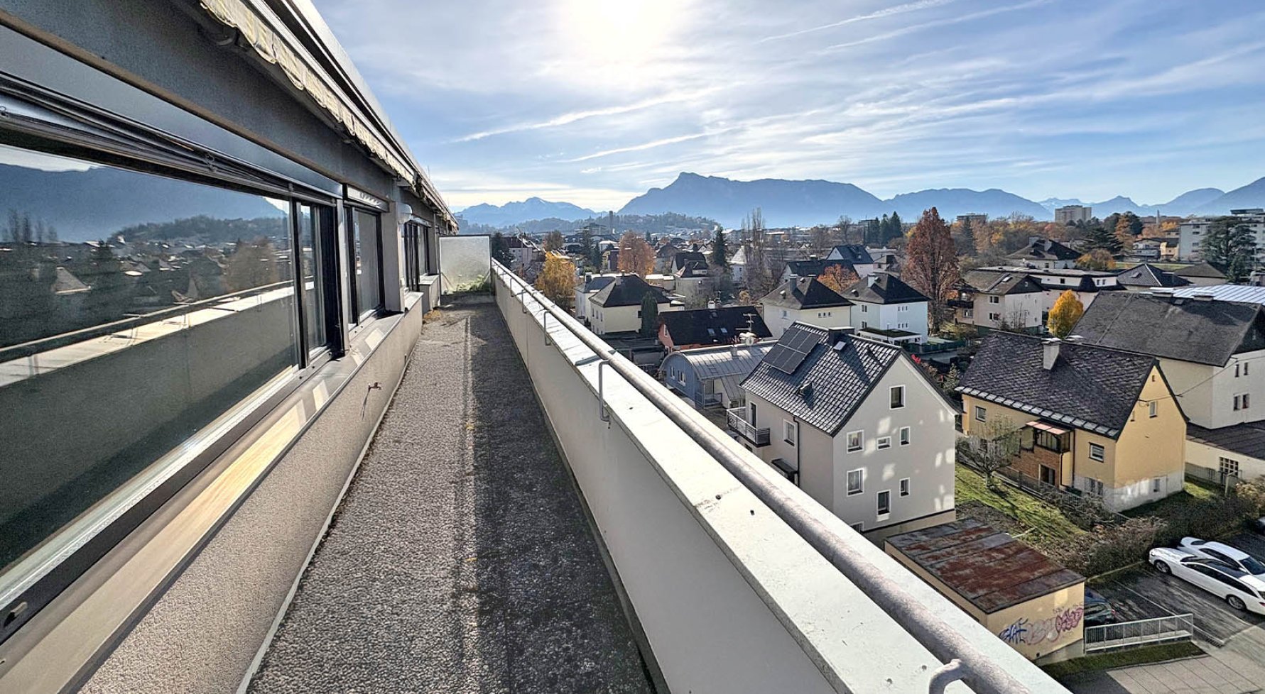 Immobilie in 5020 Salzburg Stadt: Wohnkomfort über den Dächern Salzburgs! Dachterrassenwohnung  mit Weitblick - bild 1