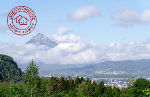 Immobilie in 5023 Salzburg - Am Fusse des Gaisbergs: ZWEITWOHNSITZ  mit Blick über Salzburg! Panorama-Wohnung, am Fuße des Gaisbergs!