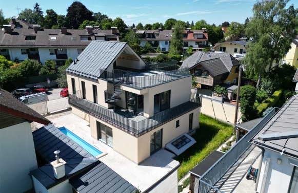 Immobilie in 5020 Salzburg - Leopoldskron: Gartentraum in Leopoldskron! Exklusive Wohnung nahe dem Leopoldkroner Weiher