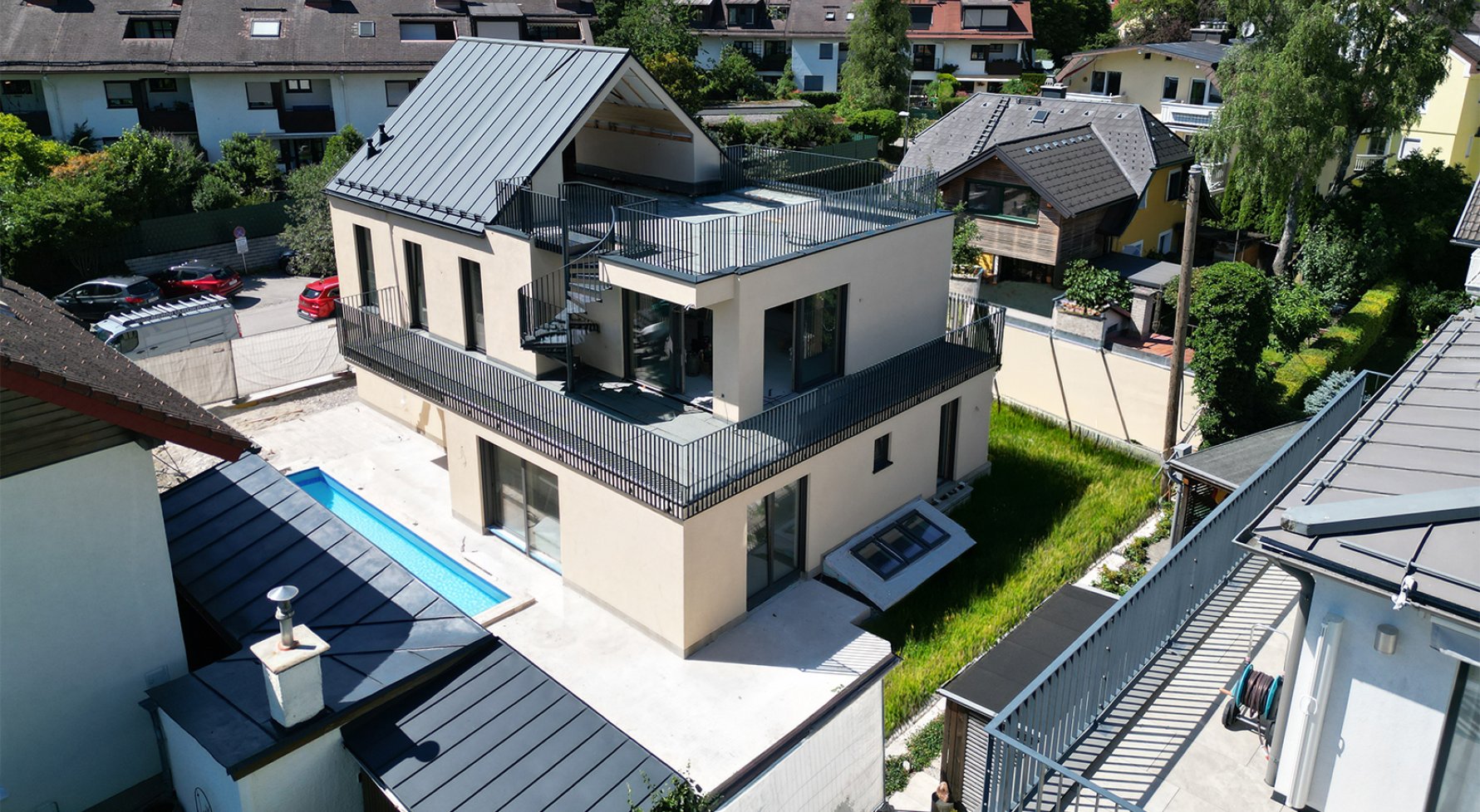 Immobilie in 5020 Salzburg - Leopoldskron: Panorama & Privatsphäre! Exklusive Dachterrassen-Residenz in Leopoldskron - bild 1