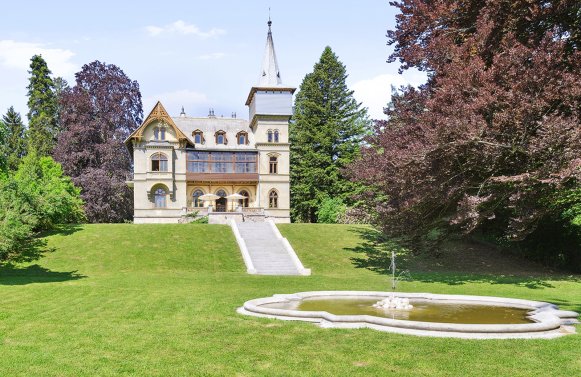 Property in 5310 Salzkammergut - Mondsee : A PLACE THAT BREATHES HISTORY! Stately residence with view of Lake Mondsee