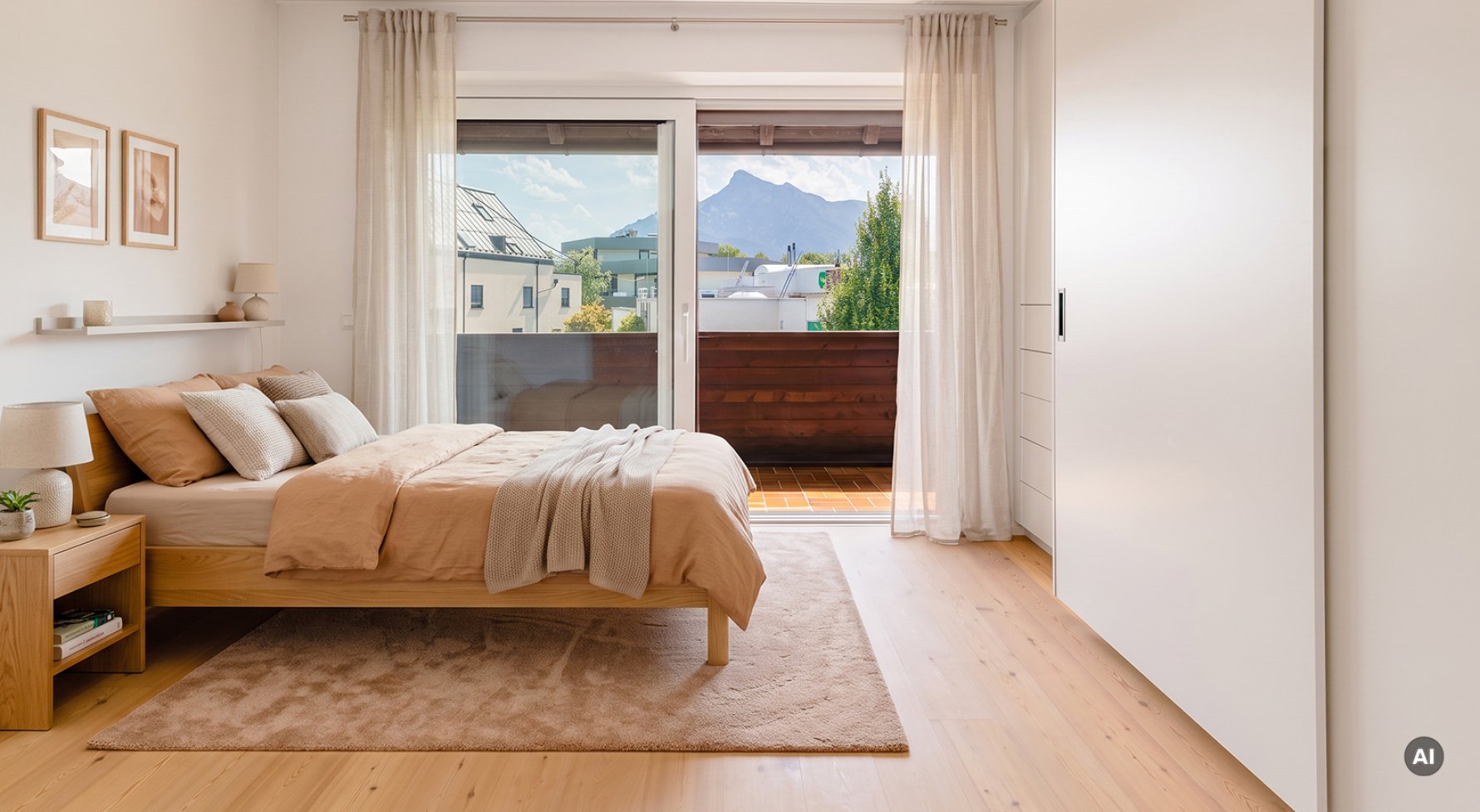 Immobilie in 5020 Salzburg - Nonntal: Zentrale City-Lage! Geräumige 3-Zimmer Wohnung mit Balkon - bild 1