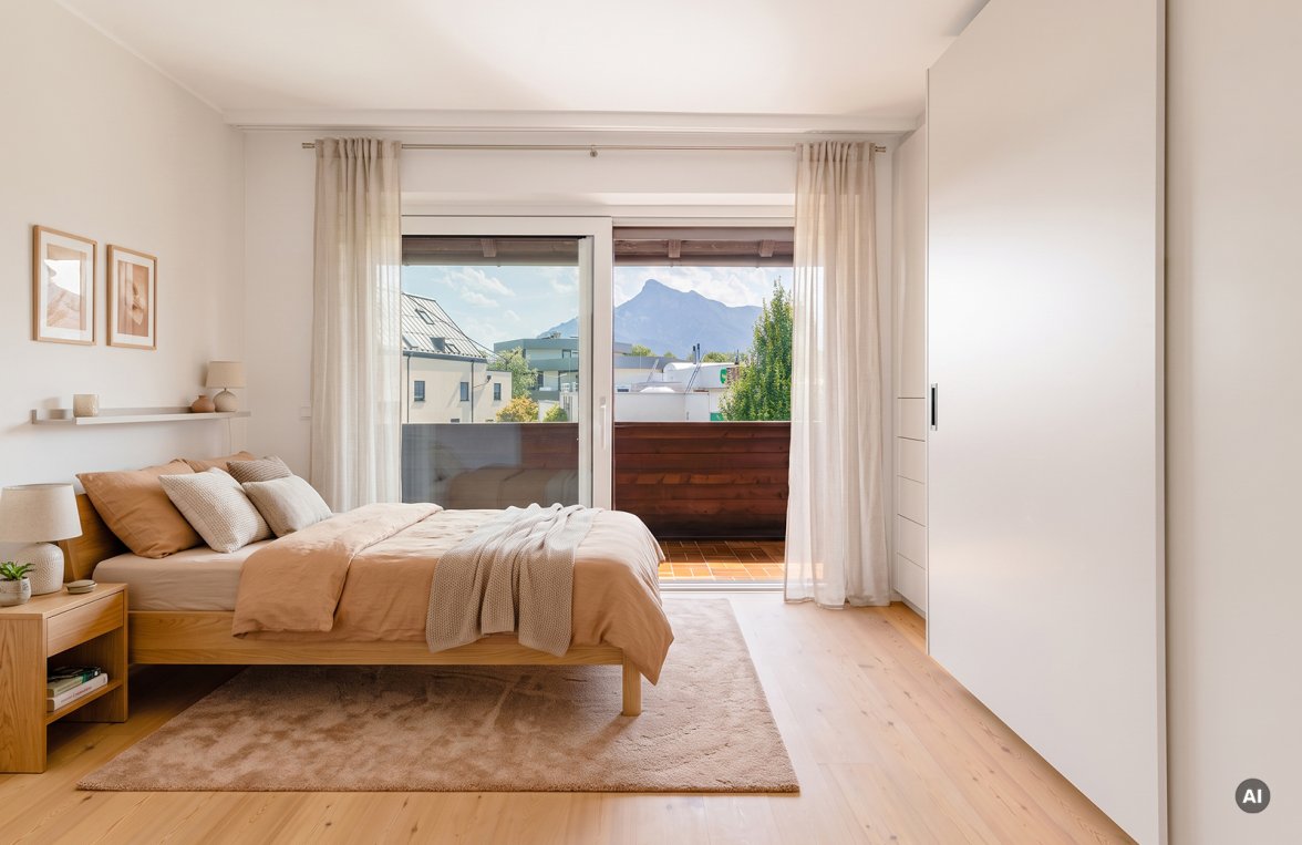 Immobilie in 5020 Salzburg - Nonntal: Zentrale City-Lage! Geräumige 3-Zimmer Wohnung mit Balkon - bild 2