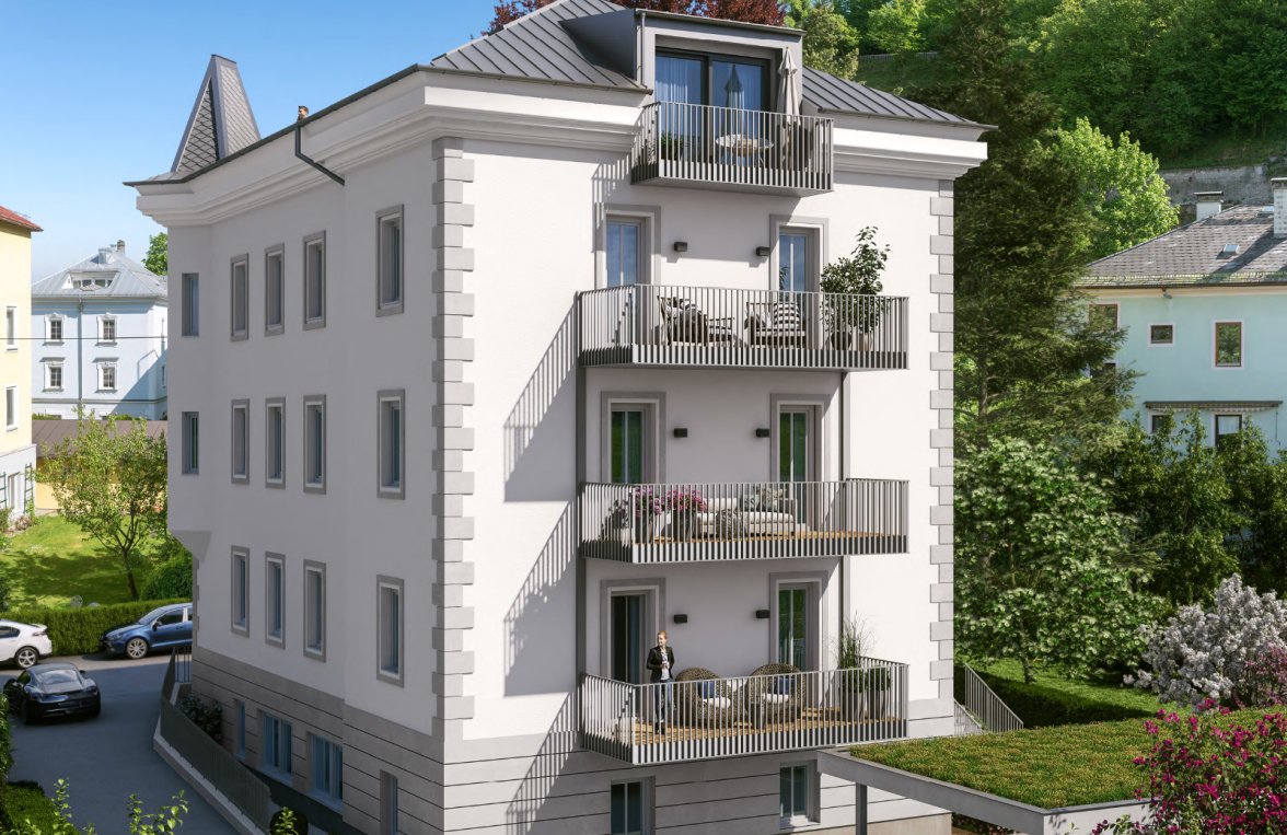 Immobilie in 5020 Salzburg - Riedenburg: Über den Dächern der Riedenburg – Exklusives Dachgeschosswohnen mit Terrasse  - bild 2