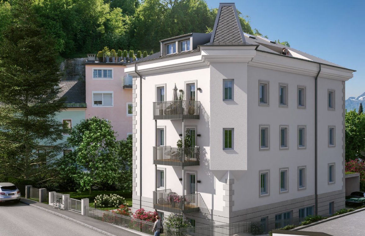 Immobilie in 5020 Salzburg - Mülln: 2 Zimmer, ganz viel Salzburg – Stilvolles Altbauwohnen mit Balkon in Mülln - bild 2