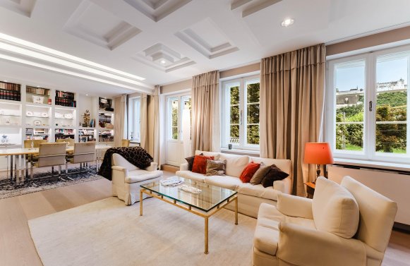 Immobilie in 5020 Salzburg - Altstadt: Die Festung zum Greifen nah! 180 m² Wohnung im Herzen der Salzburger Altstadt