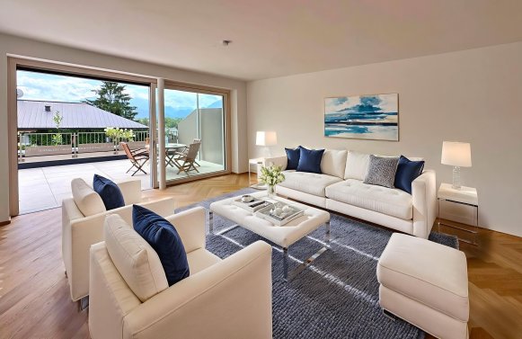 Immobilie in 5020 Salzburg - Arenberg: Hochwertige Gartenwohnung am Arenberg – Ihr Ruhepol im Herzen Salzburgs