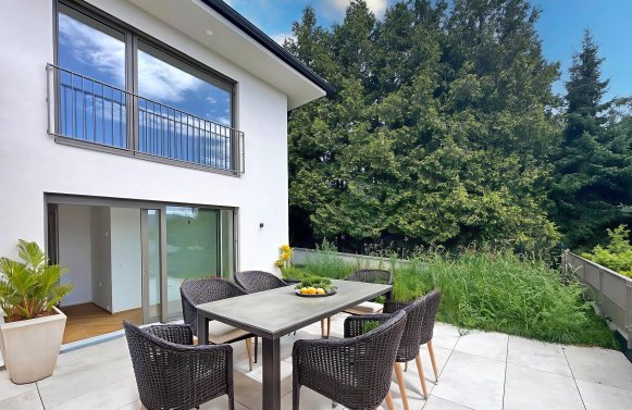 Property in 5020 Salzburg - Arenberg: Luxury garden apartment on Arenberg – your haven of peace in the heart of Salzburg