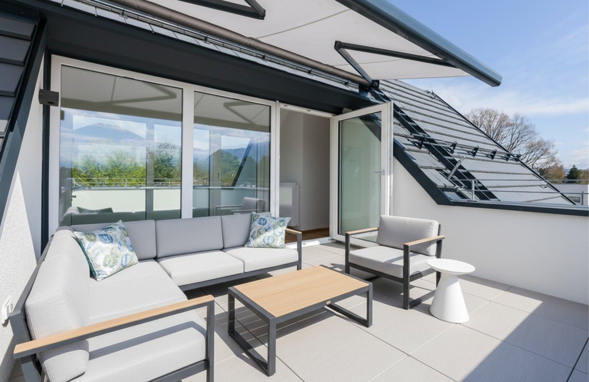 Immobilie in 5020 Salzburg - Thumegg: Über den Dächern Salzburgs! Penthouse-Maisonette mit Festungsblick in Leopoldskron - bild 4