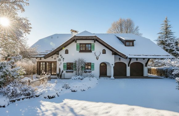 Property in 5163 Salzburg - Mattsee: Sunny location above Lake Mattsee - country house with unobstructed lake views