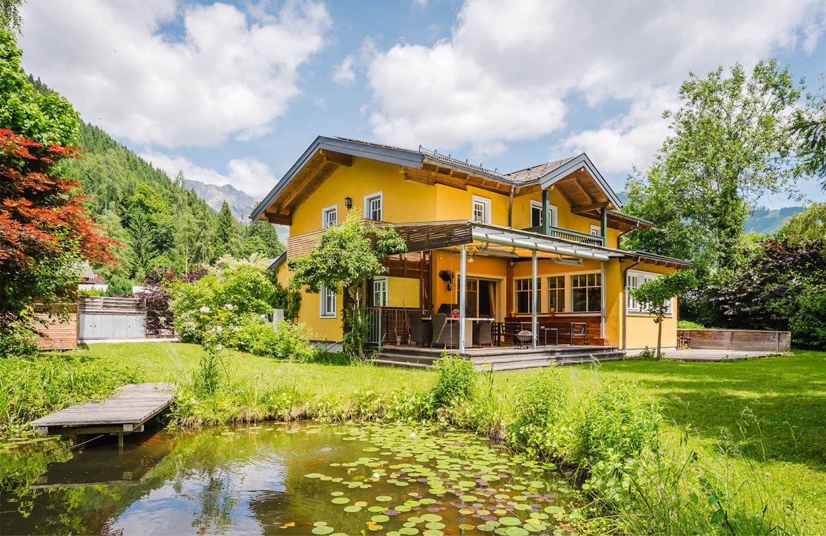 Immobilie in 5453 Salzburg - Pongau - Werfenweng: Zuhause in den Bergen! Familienidyll mit Naturschwimmteich und Bergblick - bild 1