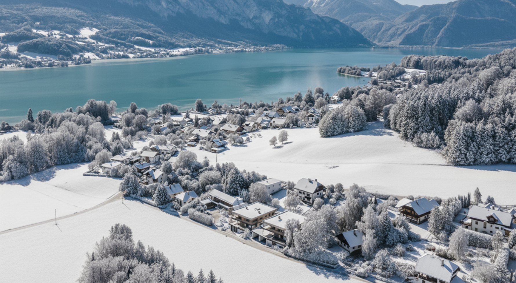 Immobilie in 4865 Salzkammergut - Attersee - Parschallen am Attersee: Augenweide am Wasser! Dachgeschosswohnung am zauberhaften Attersee - bild 1