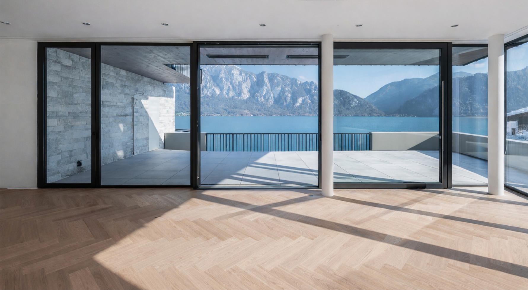 Property in 4866 Salzkammergut - Attersee: Arrive. Breathe deeply. Feel at home – with a view of the blue Attersee lake - picture 1