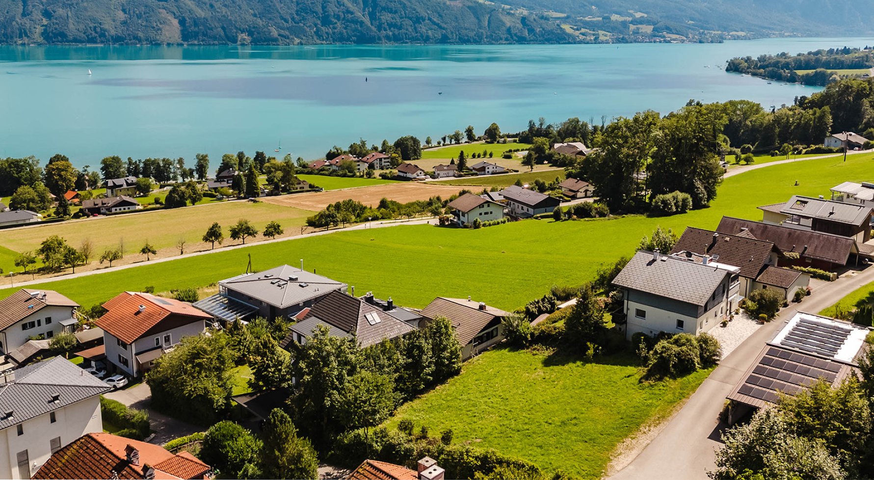 Immobilie in 4865 Salzkammergut - Nußdorf am Attersee: Exklusives Grundstück in Nussdorf  540 m² mit Seeblick - bild 1