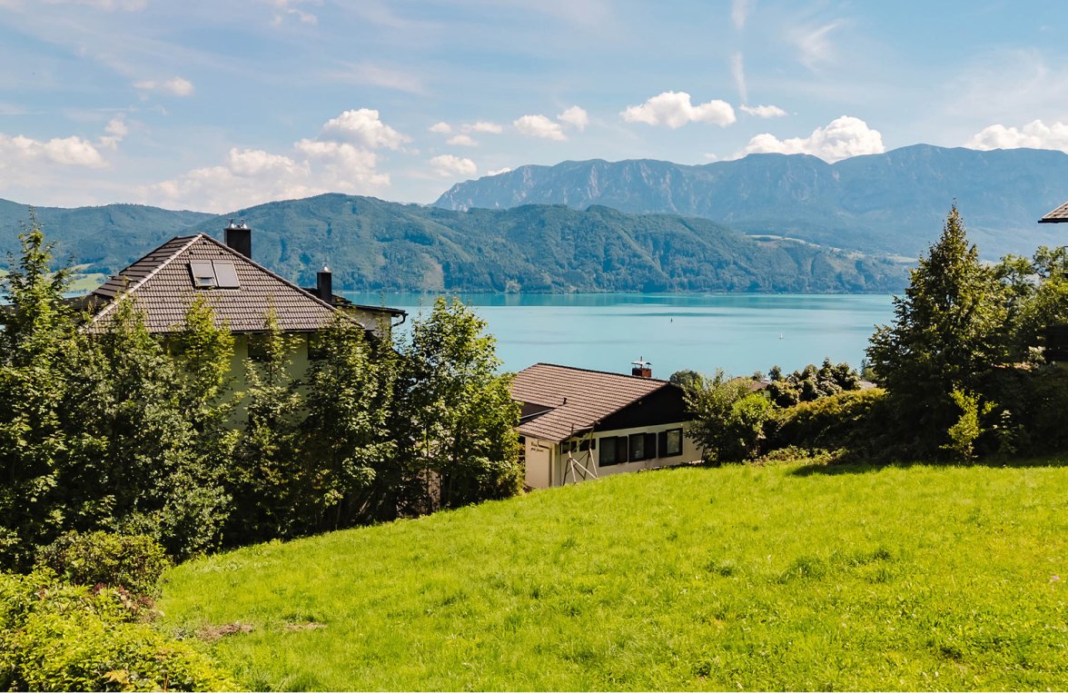 Immobilie in 4865 Salzkammergut - Nußdorf am Attersee: Exklusives Grundstück in Nussdorf  540 m² mit Seeblick - bild 1