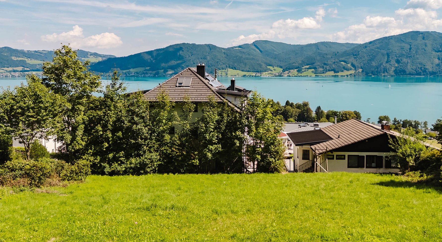 Property in 4865 Salzkammergut - Nußdorf am Attersee: Between the edge of the forest and wide open spaces - one plot, many possibilities - picture 1