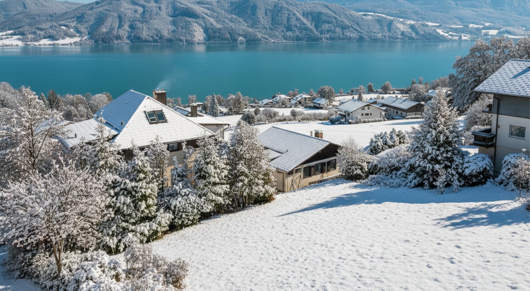 Property in 4865 Salzkammergut - Nußdorf am Attersee: Exclusive property in Nussdorf 540 m² with lake view - picture 1