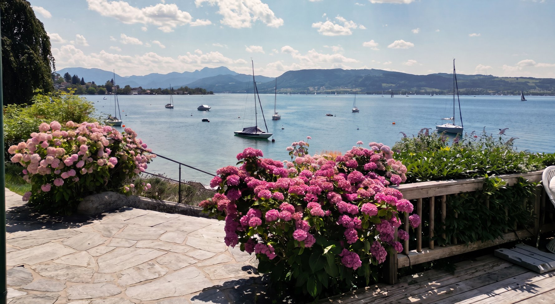 Nemovitosti v 4852 Salzkammergut - Weyregg am Attersee: Začátek letní pohádky! Rezidence u jezera na vlastním poloostrově u Attersee - obrázek 1