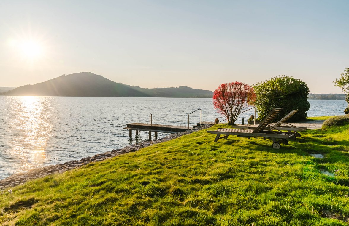 Property in 4852 Salzkammergut - Weyregg am Attersee: The beginning of a summer fairy tale! A lakeside residence on its own peninsula - picture 5