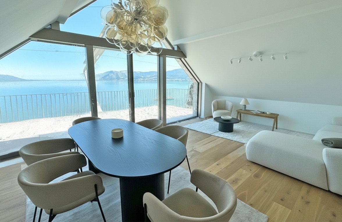 Immobilie in 4854 Salzkammergut - Attersee: Am See lebt es sich gut! Wohnen direkt am Attersee - bild 1