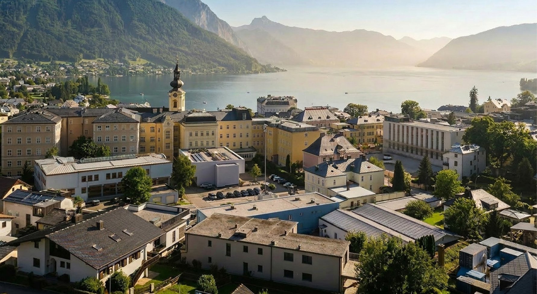 Property in 4810 Salzkammergut - Traunsee - Gmunden: Open space! 3-room apartment with garden and spacious terrace in Gmunden - picture 1