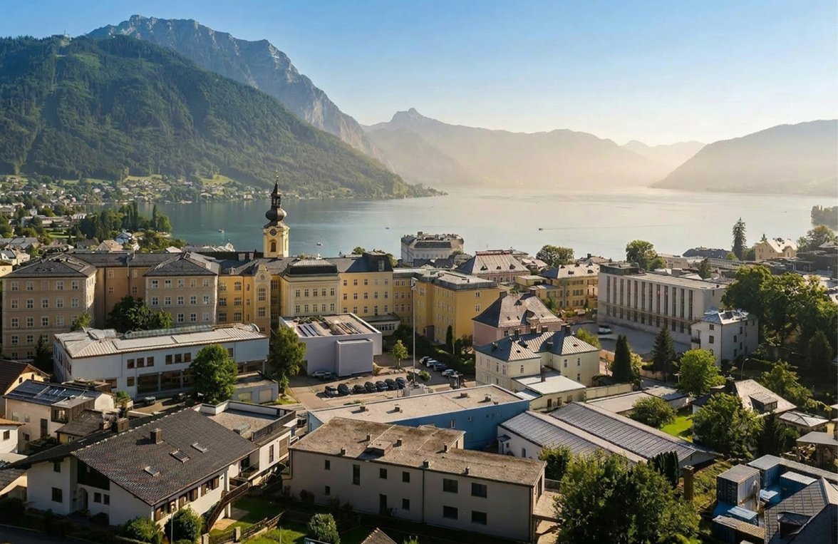 Property in 4810 Salzkammergut - Traunsee - Gmunden: Open space! 3-room apartment with garden and spacious terrace in Gmunden - picture 5