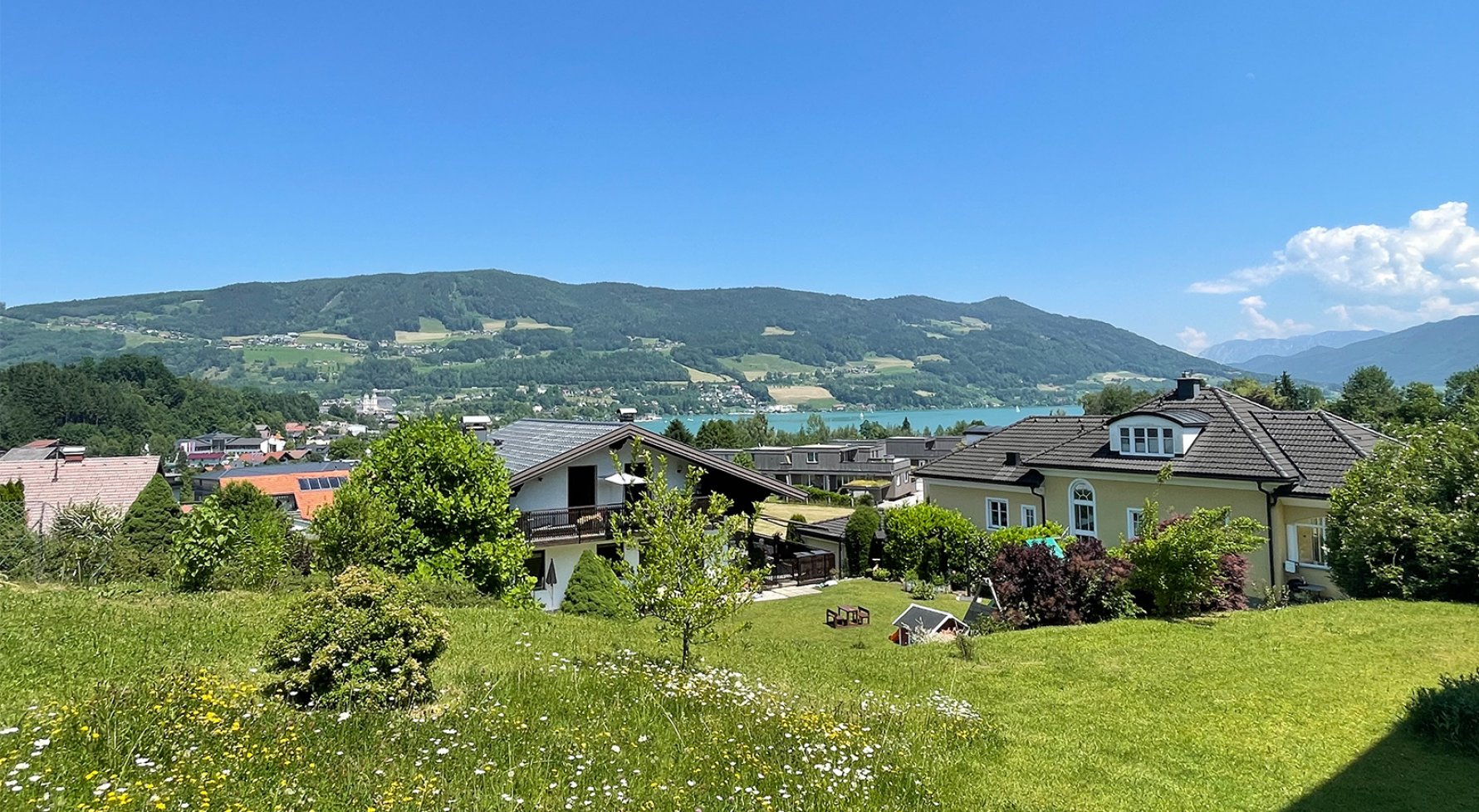 Property in 5310 Salzkammergut - Mondsee - Höribach: Second home! Roof maisonette with lake view and open space to design - picture 1