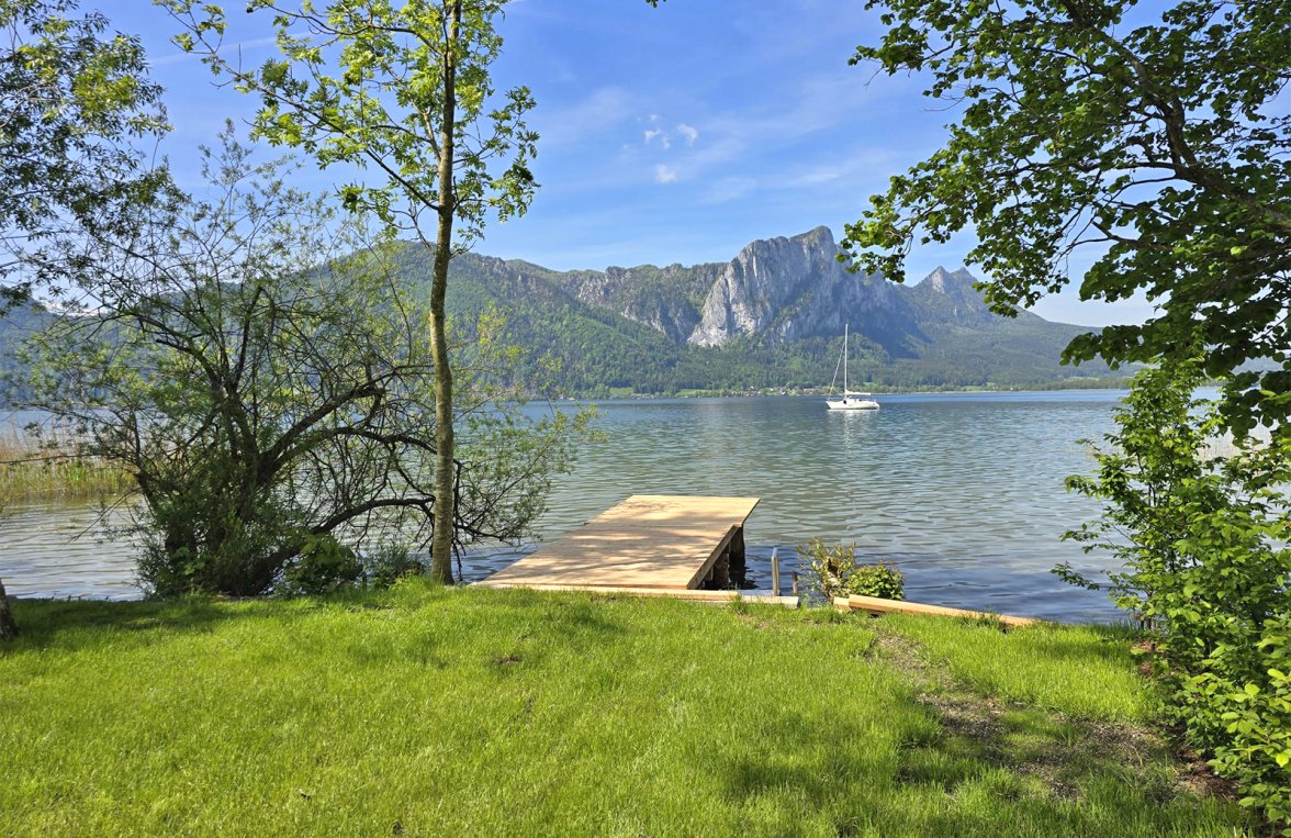 Immobilie in 5310 Salzkammergut - Mondsee: Panoramarefugium am Mondseeberg auf 2,8 Hektar mit eigenem Seegrundstück - bild 4
