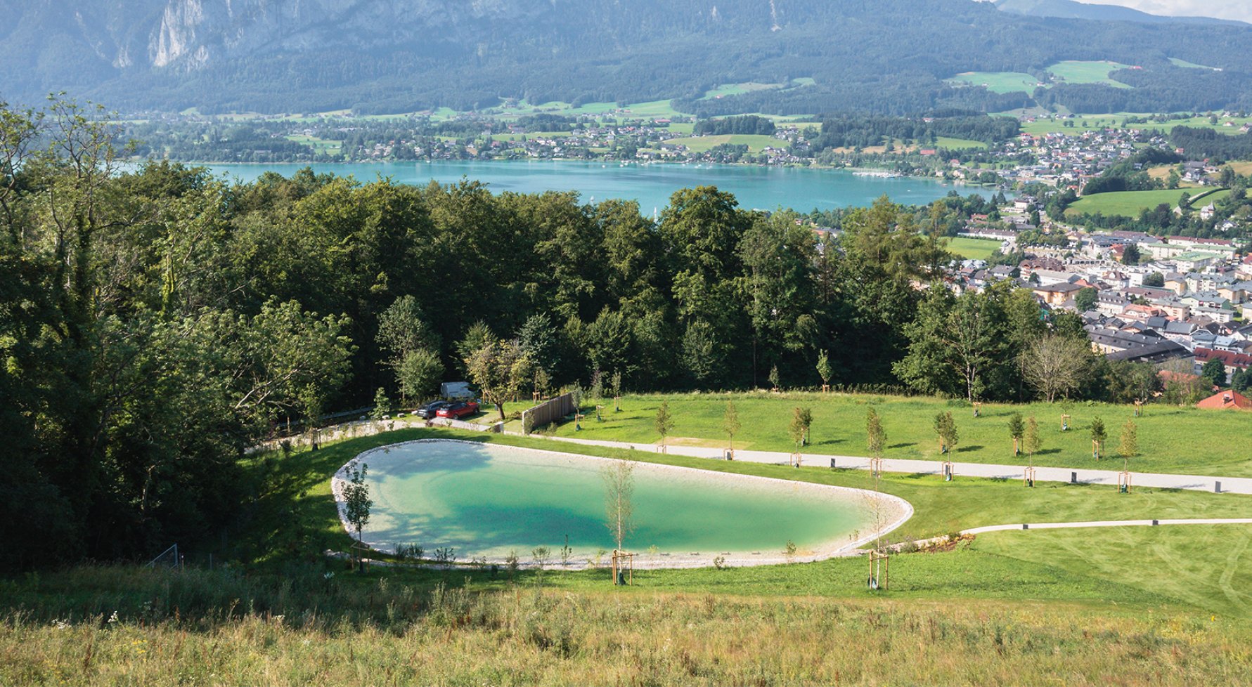 Property in 5310 Salzkammergut - Mondsee: PRIVACY MEETS ARCHITECTURAL MASTERCLASS Unique retreat with lake views - picture 1