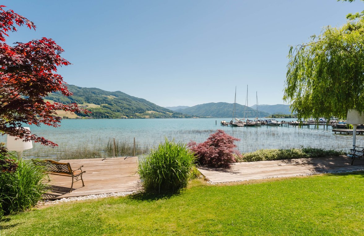 Immobilie in 5310 Salzkammergut - Mondsee: Seevilla in erster Seereihe! Wohnen auf höchstem Niveau mit privatem Seezugang - bild 3