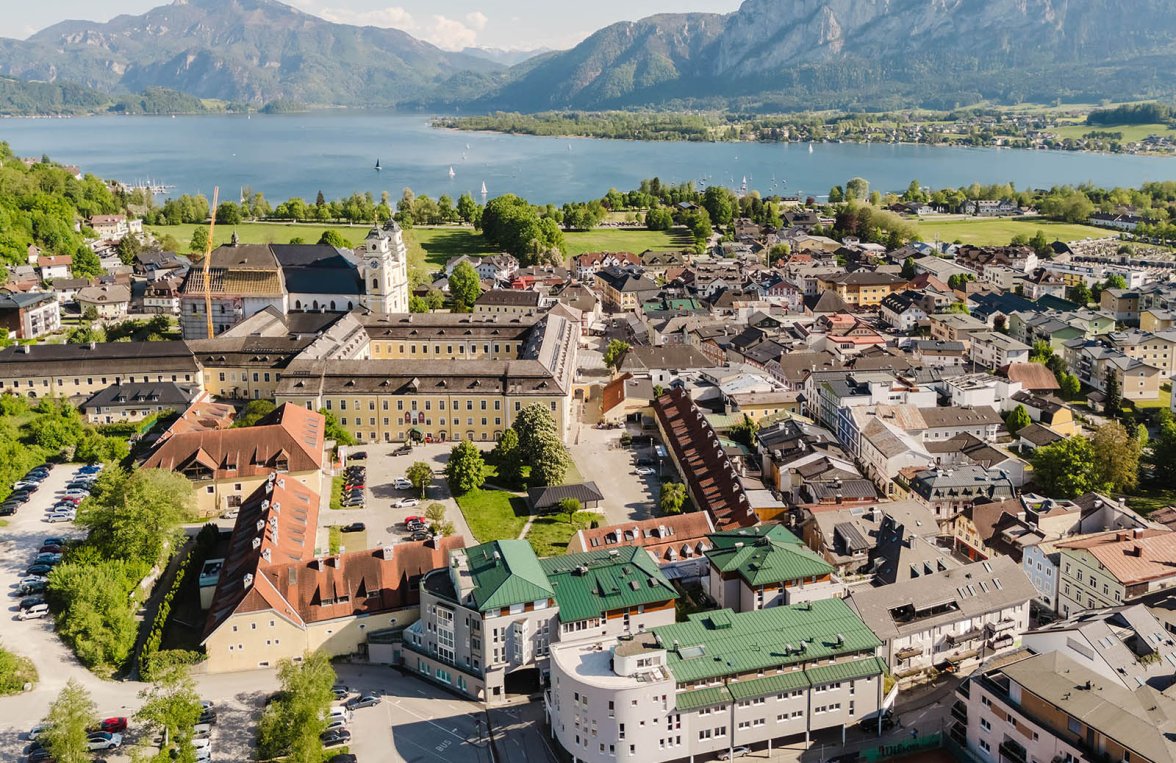 Immobilie in 5310 Salzkammergut - Mondsee : Hoch über der Basilika! Stylisches Penthouse mit 360° Blick - bild 7
