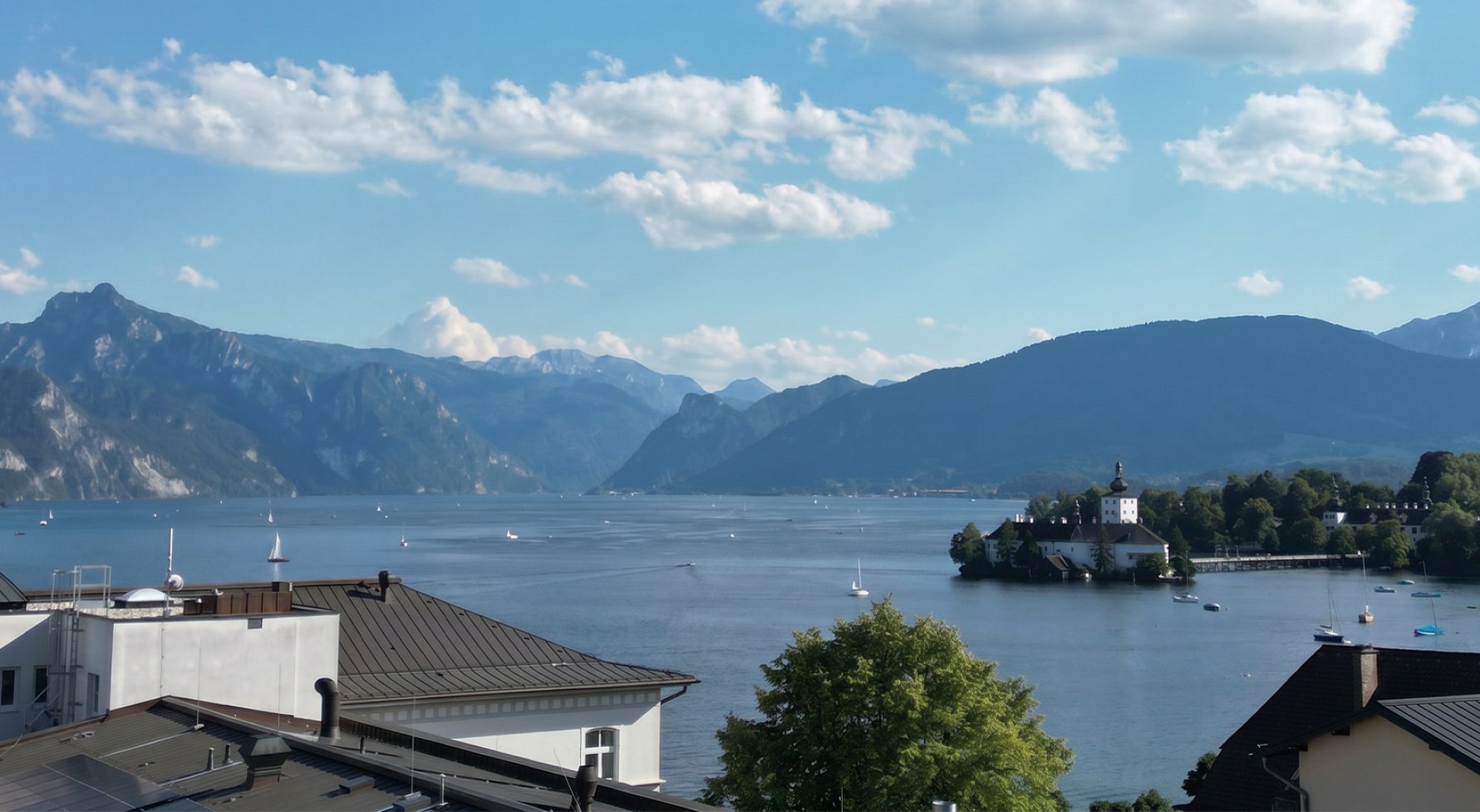 Immobilie in 4810 Salzkammergut - Traunsee - Gmunden: Salzkammergut - Traunsee! Exklusiver Terrassenwohntraum in Gmundner Bestlage - bild 1