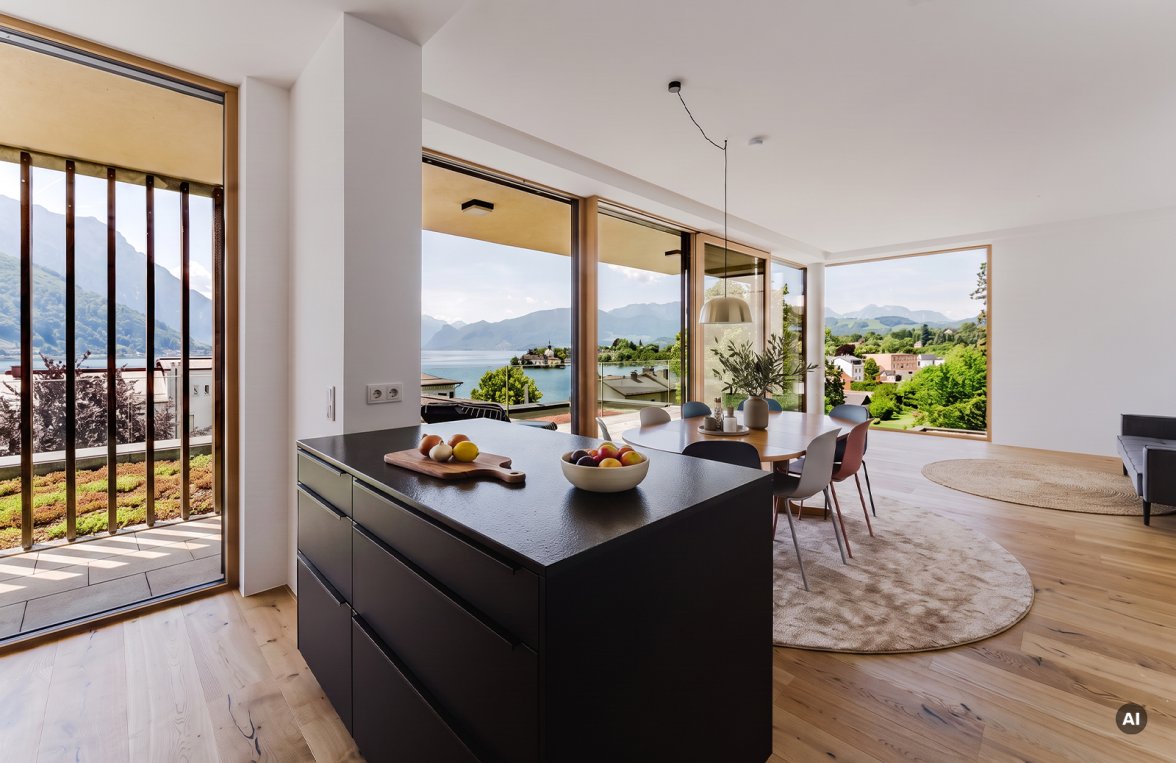 Immobilie in 4810 Salzkammergut - Traunsee - Gmunden: Salzkammergut - Traunsee! Exklusiver Terrassenwohntraum in Gmundner Bestlage - bild 4