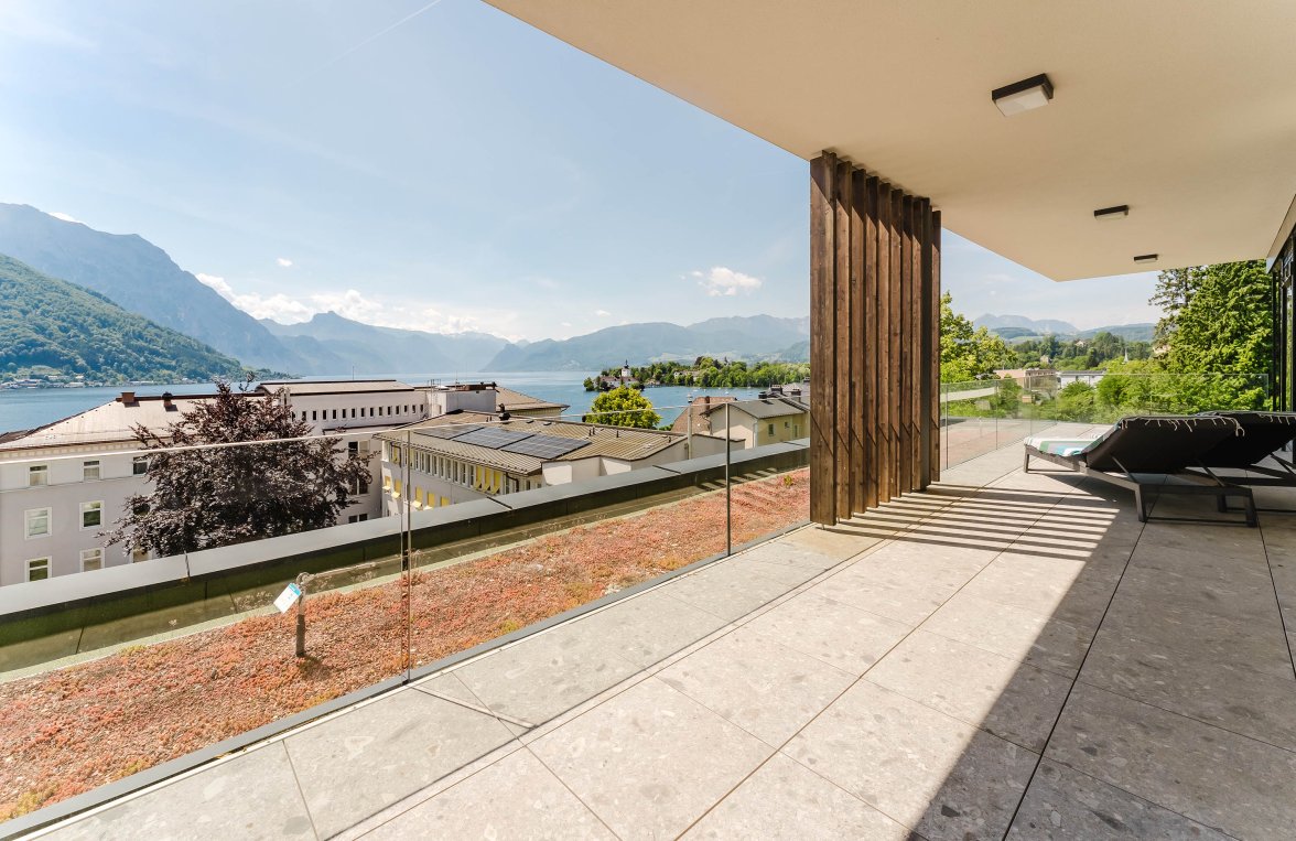 Immobilie in 4810 Salzkammergut - Traunsee - Gmunden: Salzkammergut - Traunsee! Exklusiver Terrassenwohntraum in Gmundner Bestlage - bild 2