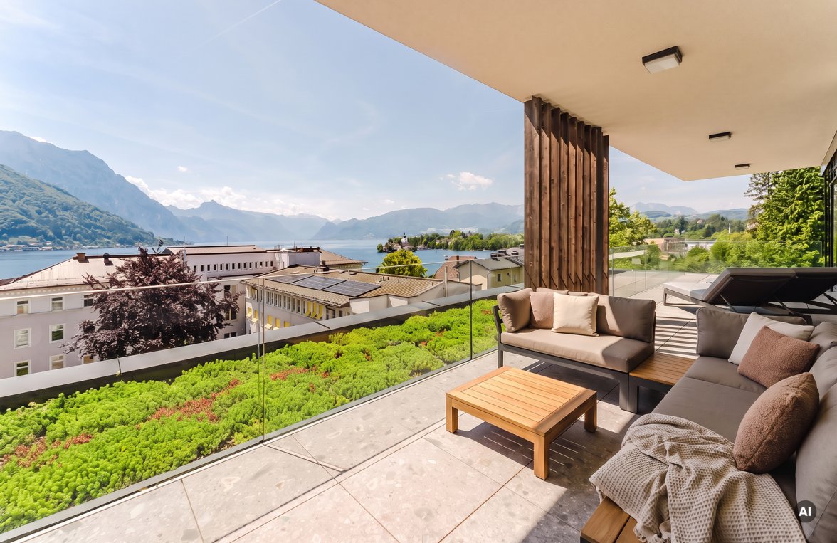 Immobilie in 4810 Salzkammergut - Traunsee - Gmunden: Salzkammergut - Traunsee! Exklusiver Terrassenwohntraum in Gmundner Bestlage - bild 3