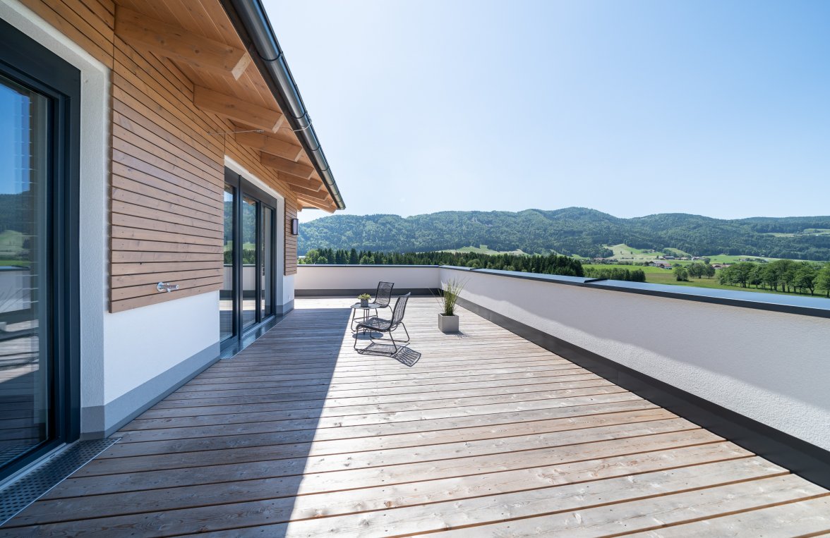 Immobilie in 5310 Mondsee - Salzkammergut: Neubau Penthouse mit rund 134 m² und XXL-Dachterrasse! - bild 5