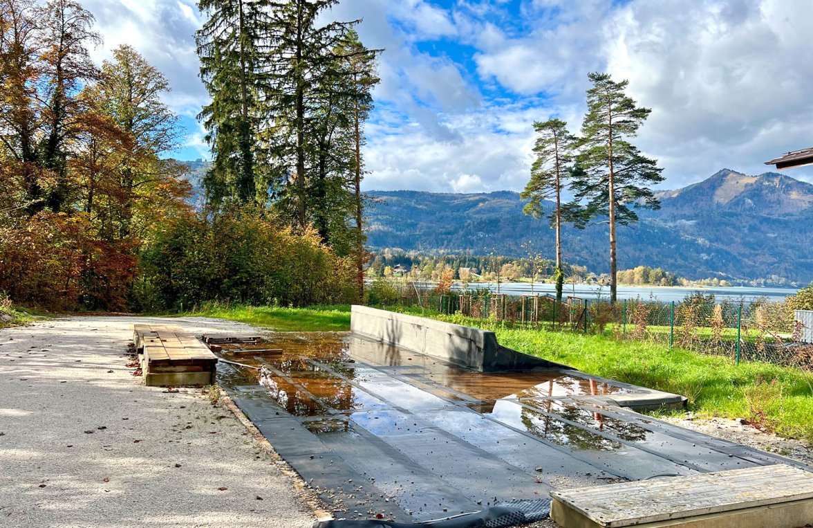 Immobilie in 5360 Salzkammergut -  Wolfgangsee - St. Wolfgang: Exklusives Baugrundstück mit Projektierung in St. Wolfgang im Salzkammergut - bild 1