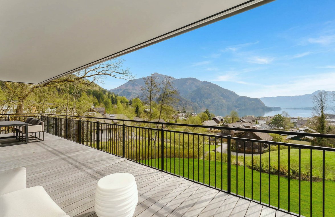 Immobilie in 5340 Salzkammergut - Wolfgangsee - St. Gilgen: Der Wolfgangsee  liegt Ihnen zu Füßen! 4-Zimmer Terrassenwohnung in St. Gilgen - bild 6