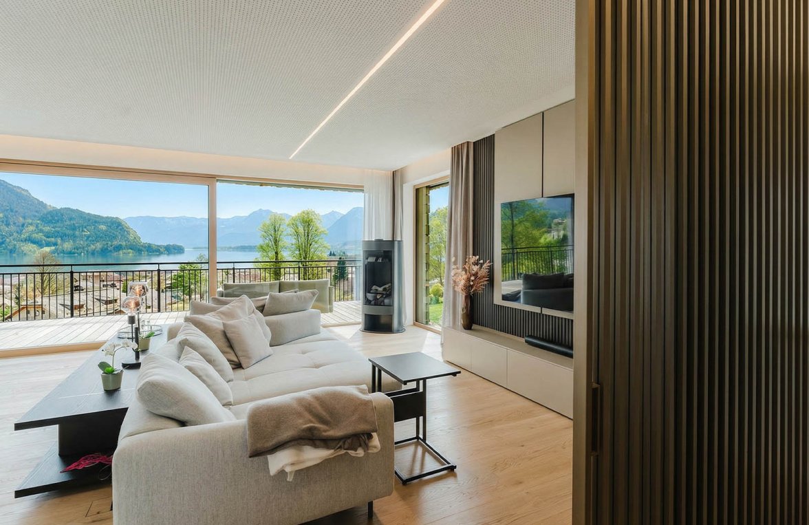 Immobilie in 5340 Salzkammergut - Wolfgangsee - St. Gilgen: Der Wolfgangsee  liegt Ihnen zu Füßen! 4-Zimmer Terrassenwohnung in St. Gilgen - bild 3