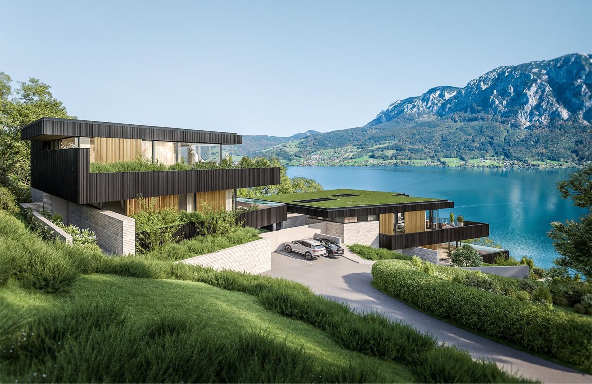 Immobilie in 4866 Salzkammergut - Attersee: Ankommen. Aufatmen. Zuhause sein – mit Blick auf das Blau des Attersees - bild 4