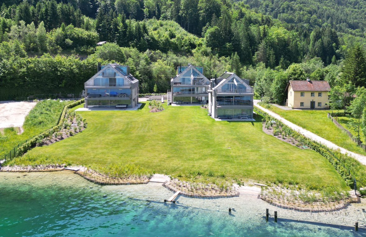 Nemovitosti v 4854 Salzkammergut - Unterburgau am Attersee: Toužíte po Attersee? 4pokojový byt s přístupem k jezeru a trávníkem na opalování - obrázek 1