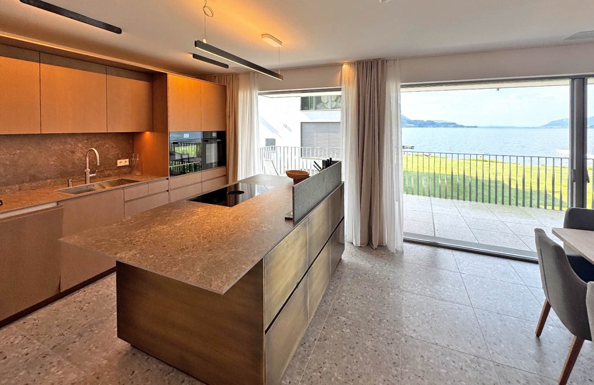 Property in 4854 Salzkammergut - Unterburgau am Attersee: Longing for Lake Attersee? 4-room apartment with lake access and sunbathing lawn - picture 5