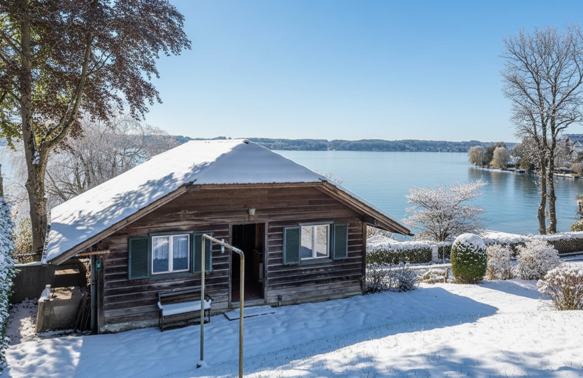 Immobilie in 4852  Salzkammergut - Weyregg am Attersee: Einmalige Gelegenheit! Seeliegenschaft mit Bootshaus am wunderschönen Attersee - bild 1