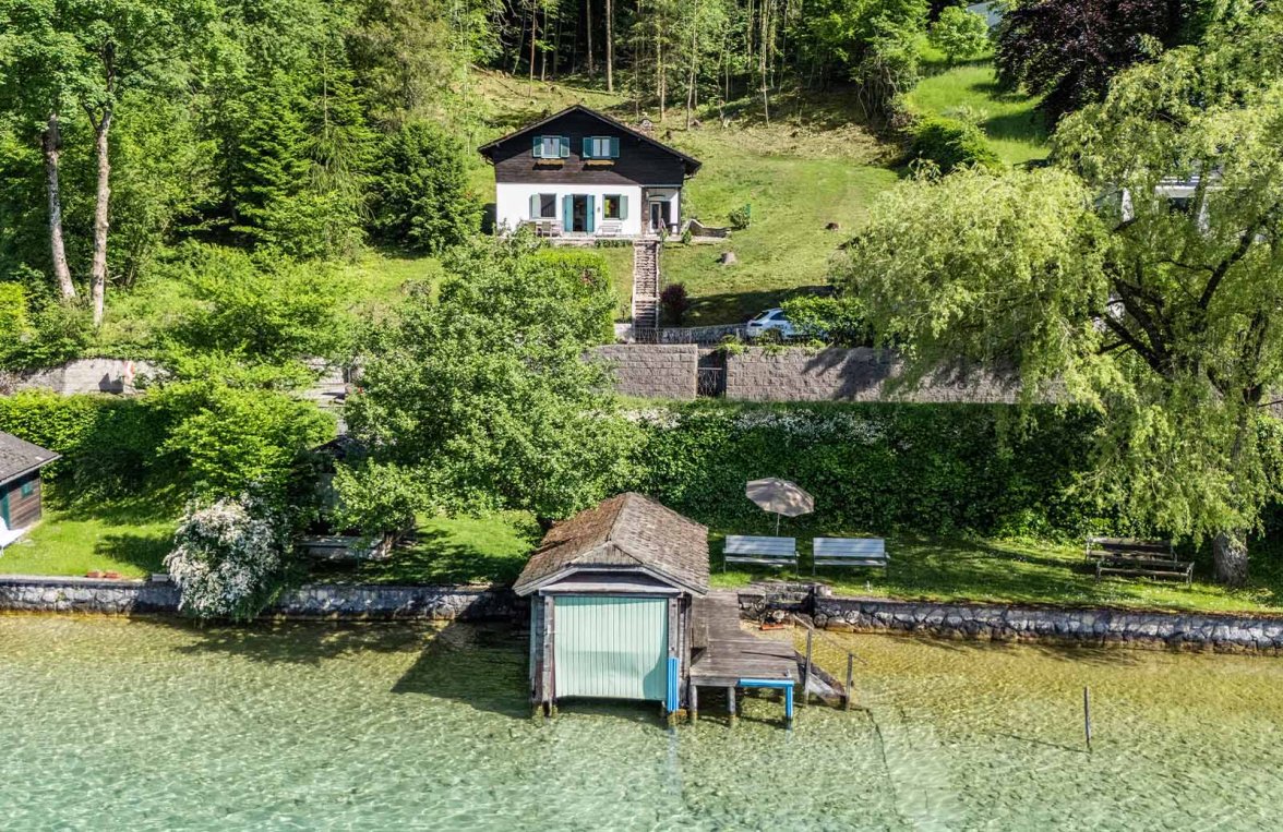 Immobilie in 4852  Salzkammergut - Weyregg am Attersee: Einmalige Gelegenheit! Seeliegenschaft mit Bootshaus am wunderschönen Attersee - bild 4