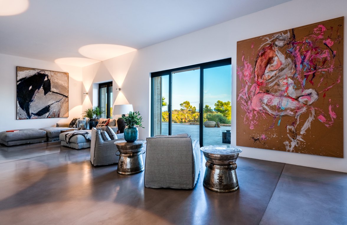 Property in 07691  Mallorca - Santanyí : Exceptional property in a prominent location with panoramic sea views - picture 1