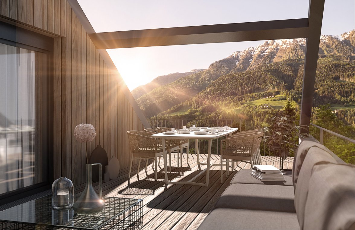 Property in 5621 Salzburg - St. Veit im Pongau: Sunny front-row seats in St. Veit im Pongau! Exclusive 4-room penthouse apartment - picture 1