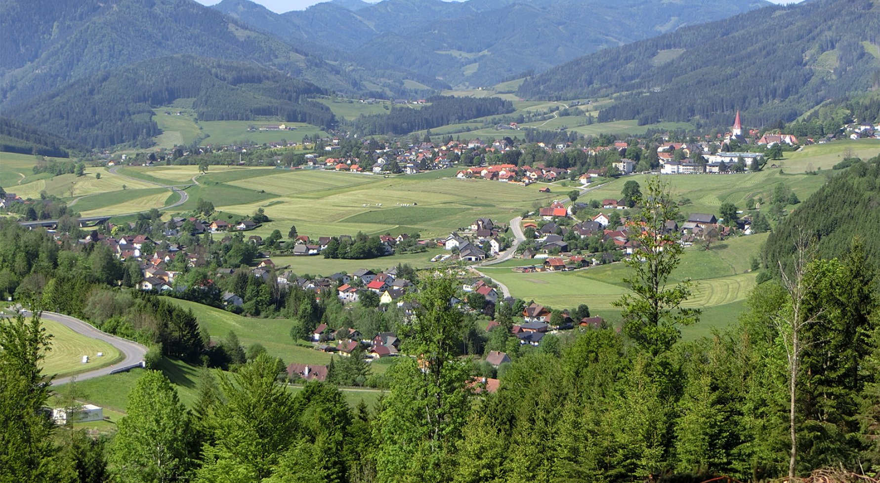 Immobilie in 8623 Steiermark - Aflenz Kurort: Exklusives Entwicklungsareal mit Bestand&Projektstudie im grünen Herz Österreichs - bild 1