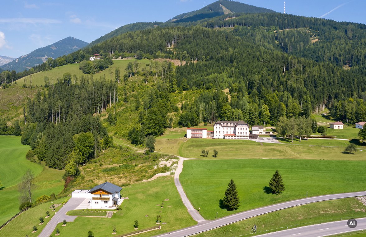 Immobilie in 8623 Steiermark - Aflenz Kurort: Exklusives Entwicklungsareal mit Bestand&Projektstudie im grünen Herz Österreichs - bild 6