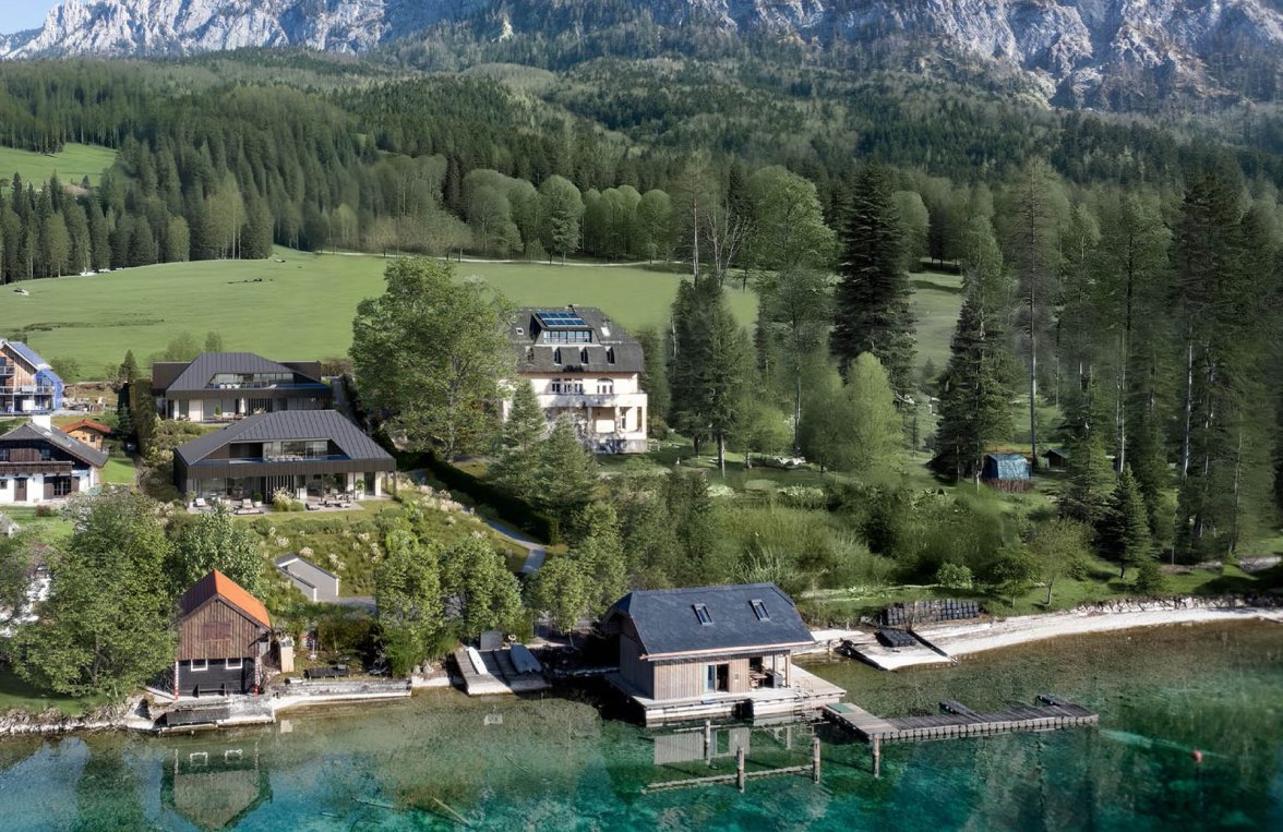 Immobilie in 4853  Salzkammergut - Steinbach am Attersee: 3-Zimmer Gartenwohnung: Outdoor-Living am Attersee mit privatem Seezugang - bild 8